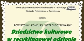 DZIEDZICTWO KULTUROWE TEMATEM KONKURSU