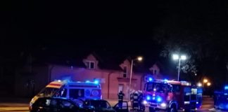 2021.04.07 – GRĘBÓW. KIEROWCA WYMUSIŁ PIERWSZEŃSTWO