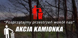 “POSPRZĄTAJMY PRZESTRZEŃ WOKÓŁ NAS” – AKCJA KAMIONKA