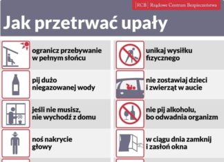 IDĄ UPAŁY. RZĄDOWE CENTRUM BEZPIECZEŃSTWA PRZYPOMINA, JAK ZADBAĆ O SIEBIE I NAJBLIŻSZYCH