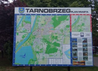 PLAN MIASTA TARNOBRZEGA. NOWE TABLICE JUŻ ZAMONTOWANE