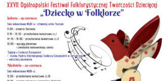 “DZIECKO W FOLKLORZE” JUŻ W TEN WEEKEND