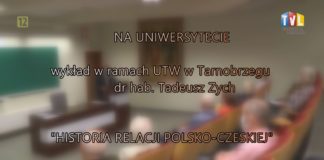 2021.06.01 – NA UNIWERSYTECIE – WYKŁAD W RAMACH UTW W TARNOBRZEGU – DR HAB. TADEUSZ ZYCH