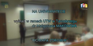 2021.06.22 – NA UNIWERSYTECIE – DR MAŁGORZATA MAKOWSKA – “BIOMAPA ZDROWIA”