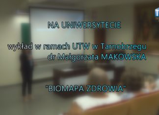 2021.06.22 – NA UNIWERSYTECIE – DR MAŁGORZATA MAKOWSKA – “BIOMAPA ZDROWIA”