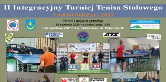 II INTEGRACYJNY TURNIEJ TENISA STOŁOWEGO – TARNOBRZEG 2021
