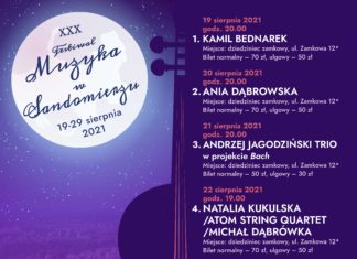 XXX FESTIWAL MUZYKA W SANDOMIERZU
