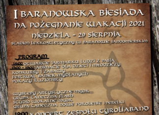 I BARANOWSKA BIESIADA NA ZAKOŃCZENIE WAKACJI