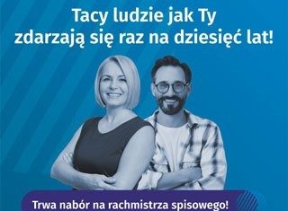DODATKOWY NABÓR KANDYDATÓW NA RACHMISTRZA SPISOWEGO
