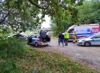 WYPADEK W GMINIE GRĘBÓW