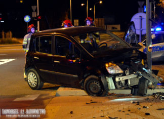 KOLIZJA W CENTRUM TARNOBRZEGA