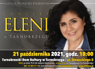 KONCERT ELENI W TARNOBRZEGU! WCIĄŻ MOŻNA KUPIĆ BILETY