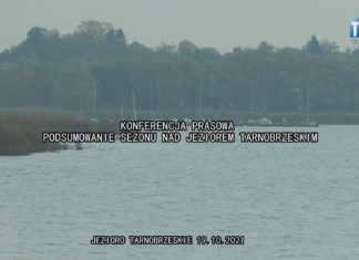 2021.10.19 – KONFERENCJA PRASOWA – PODSUMOWANIE SEZONU NAD JEZIOREM TARNOBRZESKIM