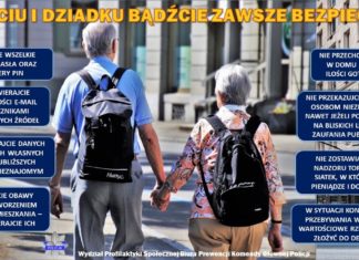 DZIEŃ BABCI I DZIADKA – WSPÓLNIE ZADBAJMY O ICH BEZPIECZEŃSTWO!
