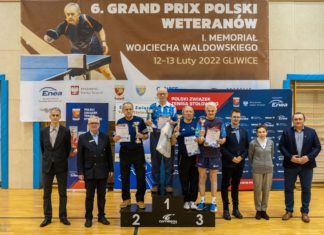 JANUSZ MALARZ Z BRĄZOWYM MEDALEM