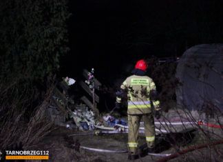 NOWA DĘBA. POŻAR W JEDNYM Z DOMÓW