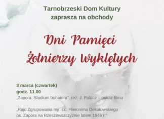 TDK ZAPRASZA NA OBCHODY DNI PAMIĘCI ŻOŁNIERZY WYKLĘTYCH