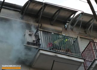 POŻAR KLIMATYZATORA