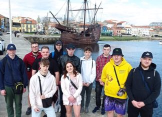 UCZNIOWIE ZS2 W NOWEJ DĘBIE W PORTUGALII