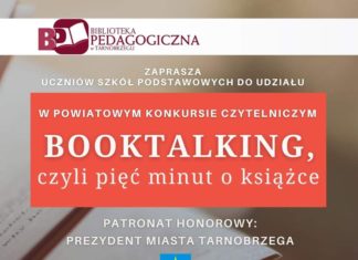 KONKURS. BOOKTALKING, CZYLI PIĘĆ MINUT O KSIĄŻCE
