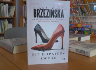 2022.04.14 – BIBLIOTEKA KSIĄŻKĘ POLECA – DIANA BRZEZIŃSKA “NIE DOPNIESZ SWEGO”
