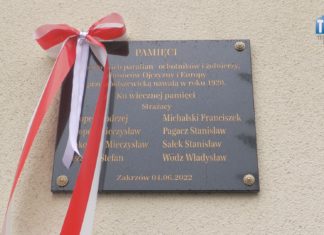 2022.06.04 – UPAMIĘTNILI OŚMIU OCHOTNIKÓW