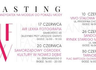 CASTINGI DO III EDYCJI NADWIŚLAŃSKIEGO FASHION WEEK