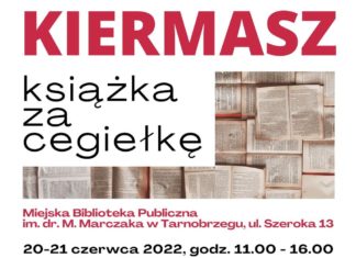 KIERMASZ “KSIĄŻKA ZA CEGIEŁKĘ”