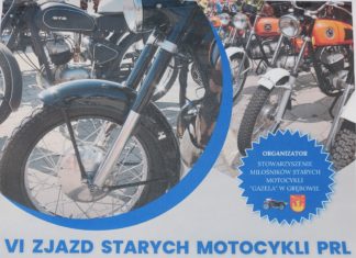 GRĘBÓW: VI ZJAZD STARYCH MOTOCYKLI PRL