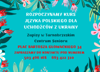 KURS JĘZYKA POLSKIEGO DLA UCHODŹCÓW