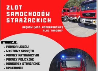 GRĘBÓW: ZLOT SAMOCHODÓW STRAŻACKICH