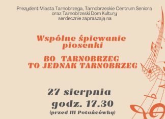 WSPÓLNE ŚPIEWANIE PIOSENKI “BO TARNOBRZEG TO JEDNAK TARNOBRZEG”