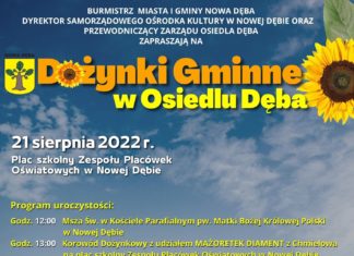DOŻYNKI GMINNE W OSIEDLU DĘBA