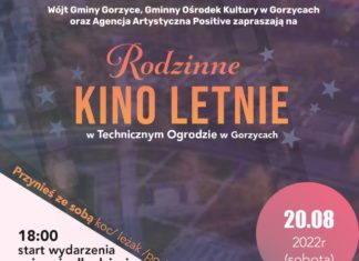 GORZYCE: KINO LETNIE W TECHNICZNYM OGRODZIE