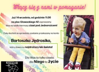 POMAGAMY BARTOSZKOWI: KIERMASZ CIAST