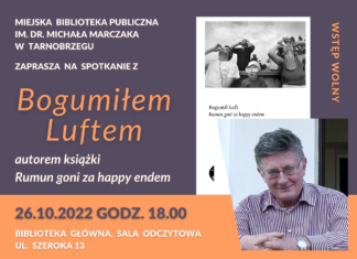 SPOTKANIE Z BOGUMIŁEM LUFTEM