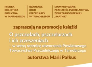 O PSZCZOŁACH, PSZCZELARZACH I ICH ZRZESZENIACH – PROMOCJA KSIĄŻKI MARII PAŁKUS