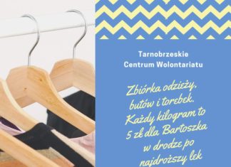 TARNOBRZESKIE CENTRUM WOLONTARIATU PROWADZI ZBIÓRKĘ DLA BARTOSZKA