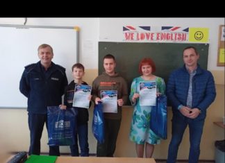 WRĘCZENIE NAGRÓD LAUREATOM KONKURSU “BEZPIECZNE WAKACJE 2022”