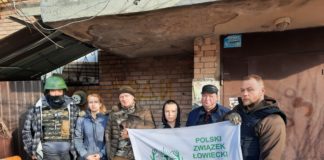 TARNOBRZESCY MYŚLIWI Z POMOCĄ HUMANITARNĄ W BACHMUCIE