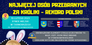 “NAJWIĘCEJ OSÓB PRZEBRANYCH ZA KRÓLIKI – REKORD POLSKI”