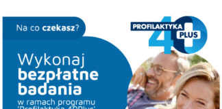 BADANIA Z PROGRAMU PROFILAKTYCZNEGO 40 PLUS