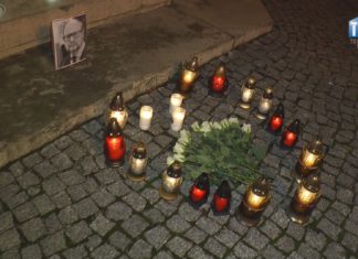 2023.01.14 – SERCE ZE ŚWIATEŁ KU CZCI PREZYDENTA