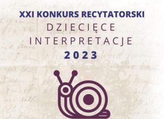 KONKURS RECYTATORSKI “DZIECIĘCE INTERPRETACJE” 2023