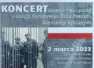 KONCERT Z OKAZJI DNIA PAMIĘCI ŻOŁNIERZY WYKLĘTYCH