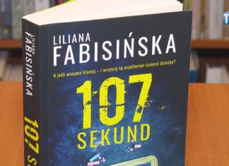 2023.02.24 – BIBLIOTEKA KSIĄŻKĘ POLECA – LILIANA FABISIŃSKA “107 SEKUND”