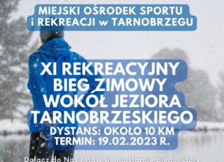 XI REKREACYJNY BIEG ZIMOWY WOKÓŁ JEZIORA TARNOBRZESKIEGO