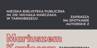 SPOTKANIE Z MARIUSZEM KANIOSEM