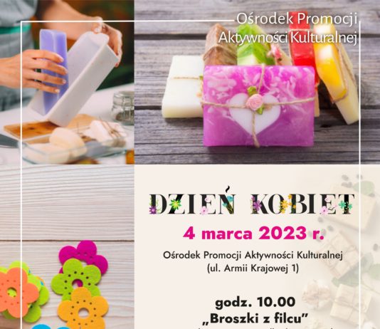 SANDOMIERZ. WARSZTATY Z OKAZJI DNIA KOBIET