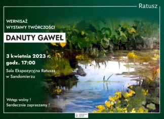 WERNISAŻ WYSTAWY DANUTY GAWEŁ